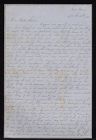 Letter from Thomas A.E. Tuten to Clarisa